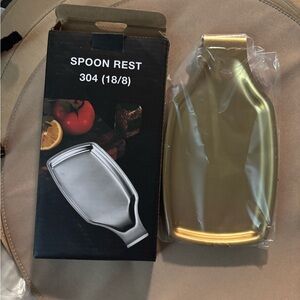 Gold Spoon Rest